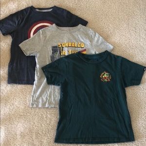 3 Boys T-Shirts (Vans/GAP/Old Navy)